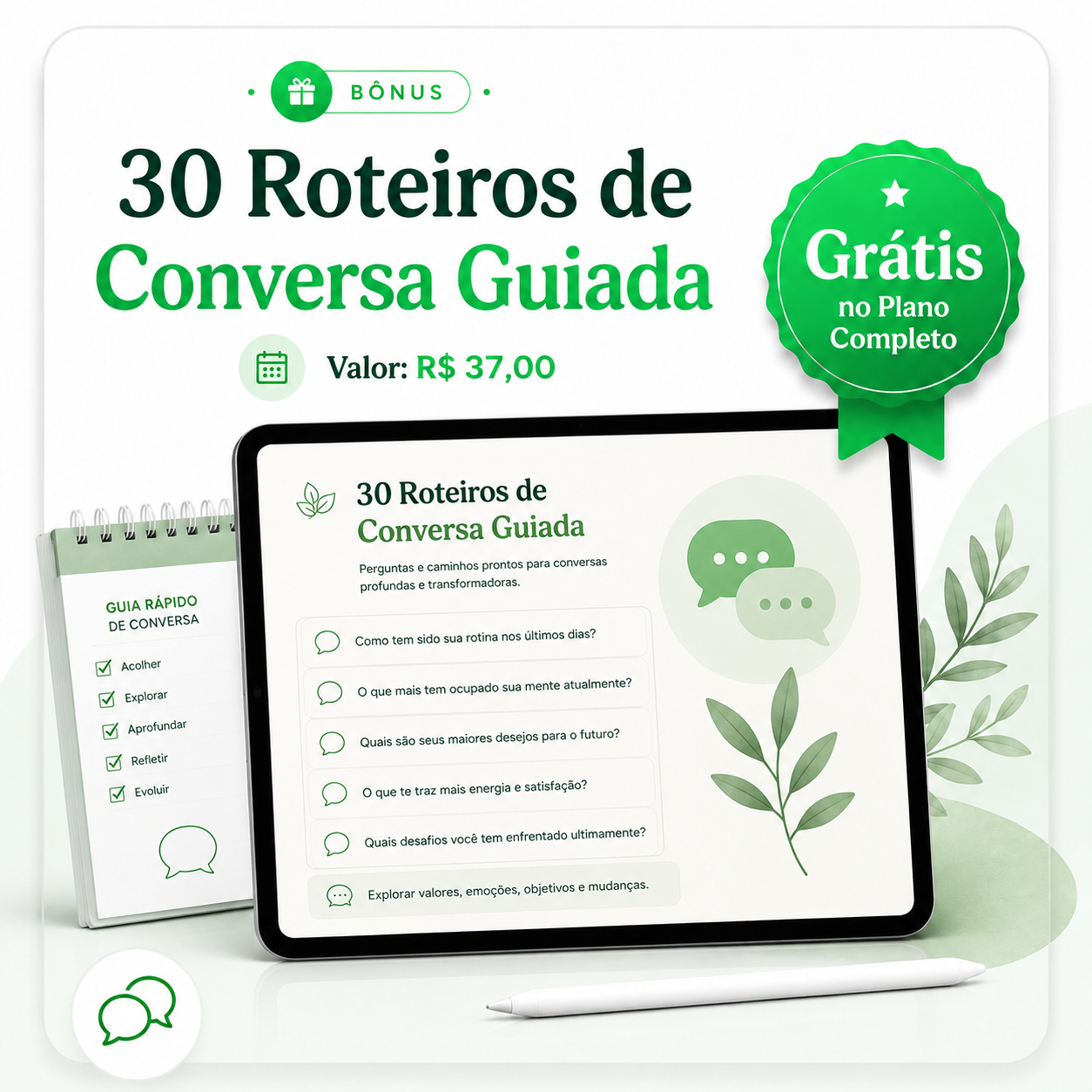 30 Roteiros de Conversa Guiada