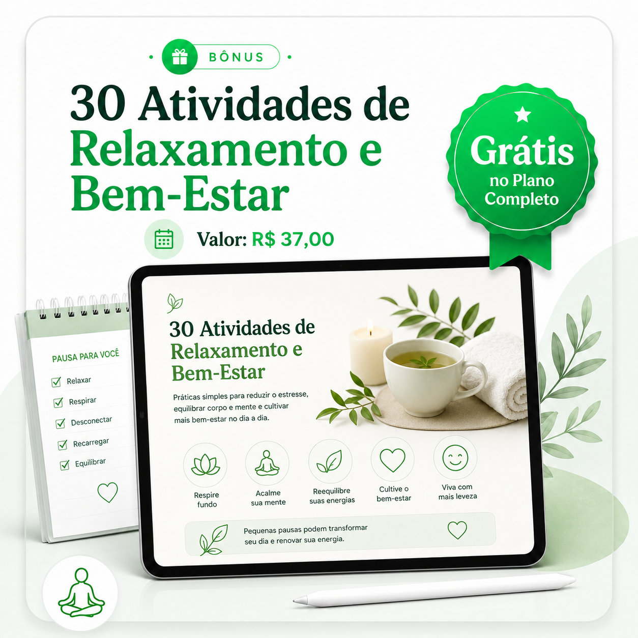 30 Atividades de Relaxamento e Bem-Estar